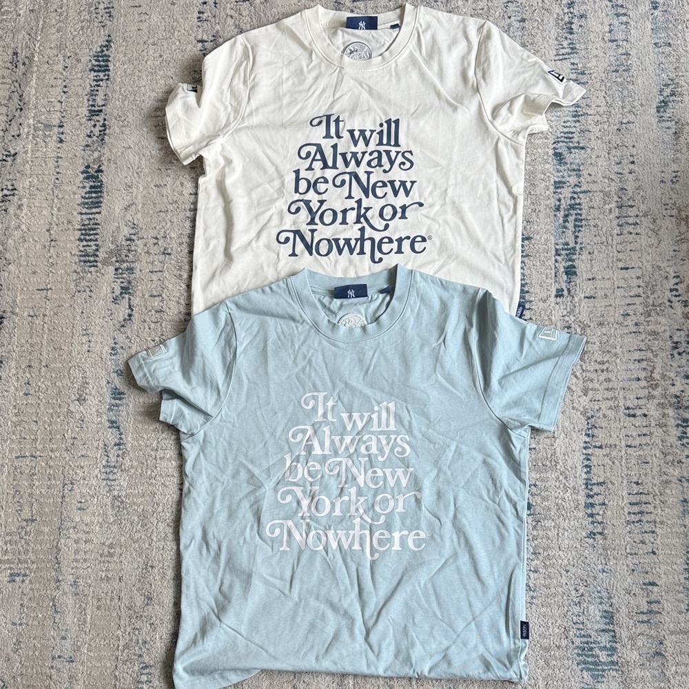 Womens New York or Nowhere Yankees tees/ size medium
